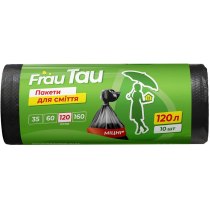 Пакети для сміття ТМ Frau Tau 120л, 10шт