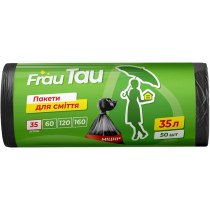 Пакети для сміття ТМ Frau Tau 35л., 50шт