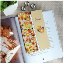 Закладка для книг "MriyTaDiy, модель  "Orange"