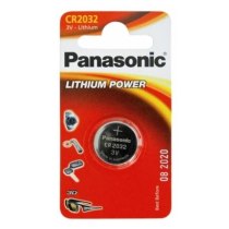 Батарейка PANASONIC CR-2032 Lithium, 3V, 1x1 шт