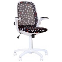 Дитяче крісло GLORY WHITE GTP KIDS TILT PW62 P OD-07/SPR-10, гум. рол.,  пласт. база