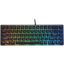 Клавіатура 2E GAMING KG345 RGB 68key USB Transparent