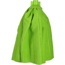 Моп змінний Eco Fabric, мікрофібра МОП "Юбочка" (120г) зелена