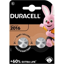 Батарейка DURACELL DL2016 DSN 2 шт.в упаковці