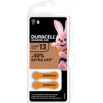 Батарейка DURACELL HA 13 6 шт. в упаковці