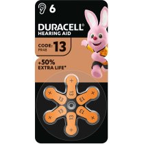 Батарейка DURACELL HA 13 6 шт. в упаковці