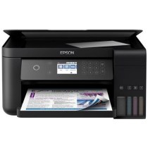 БФП ink color A4 Epson EcoTank L6160 33_20 ppm Duplex USB Ethernet Wi-Fi 4 inks Black Pigment