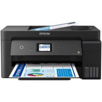 БФП ink color A3 Epson EcoTank L14150 38_24 ppm Fax ADF Duplex USB Ethernet Wi-Fi 4 inks Black Pigme