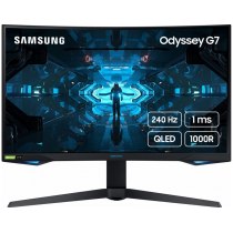 Монітор LCD 27" Samsung Odyssey G7 C27G75TQ 2xHDMI, DP, USB, VA, 2560x1440, 240Hz, 1ms, CURVED