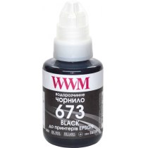 Чернило WWM 673 Black для Epson 140г (E673B) водорастворимое