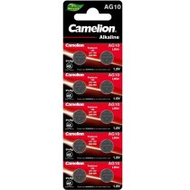 Батарейка CAMELION AG10-BP10 ALKALINE 1Х10 ШТ