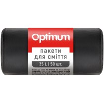 Пакети для смiття OPTIMUM 45*54 35л., 50 шт