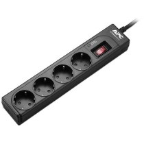 Фільтр мережевий APC Essential SurgeArrest 4 outlets, Black