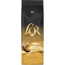 Кава в зернах смажена L`OR CREMA ABSOLU CLASSIQUE першого сорту 500 г