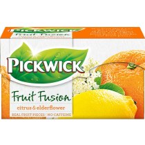 Чай фруктово-трав'яний пакетований PICKWICK ЦИТРУС-БУЗИНА 2г х 20шт