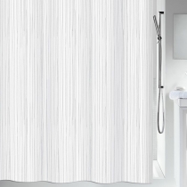 Шторка для ванної ТМ Spirella, RAYA polyester 180х200, біла