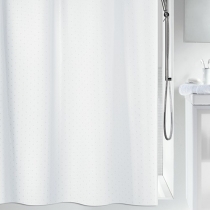 Шторка для ванної ТМ Spirella, RICCO polyester 180х200, біла