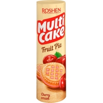 Печиво-сендвіч Multicake з начинкою вишня-крем ККФ 180г /28шт