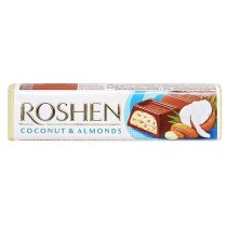 Батон ROSHEN мол-шок з кокосом та мигдалем ВКФ 38г /180шт