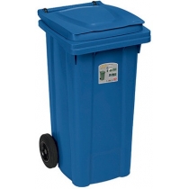 Контейнер для сміття  ТМ STEFANPLAST, синій 120л