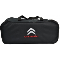 Сумка-органайзер в багажник Citroen чорна 1 відділ розмір 45,5 х 18 х 18,5 см