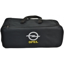 Сумка-органайзер в багажник Opel чорна 1 відділ розмір 45,5 х 18 х 18,5 см
