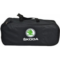Сумка-органайзер в багажник Skoda чорна 1 відділ розмір 45,5 х 18 х 18,5 см