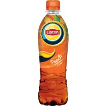 Чай холодний Lipton Чорний Персик, 0.5л