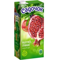 Нектар Садочок Яблуко-Гранат, 0.95л