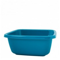 Таз ТМ Алеана,квадратний, 14л, бірюзовий