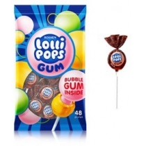 КАРАМЕЛЬ Lollipops GUM Cola КрКФ 0.92кг /9шт