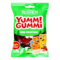 ЖЕЛЕЙНІ ЦУКЕРКИ Yummi Gummi Mini Bear Mix ВКФ 70г /22шт