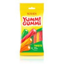 ЖЕЛЕЙНІ ЦУКЕРКИ Yummi Gummi Twists ВКФ 70г /40шт