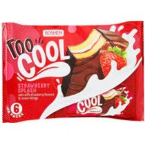 Тістечка Too Cool Strawberry Splash ВКФ 270г /12шт