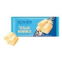 ШОКОЛАД Roshen пористий білий ВКФ 80г /20шт FP