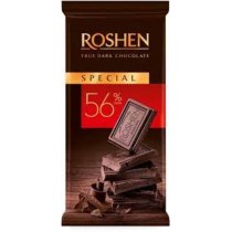 ШОКОЛАД Roshen чорний Special 56% ВКФ 85г /35шт /