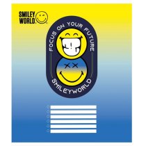 Зошит 12 аркушів, похила лінія, "Smiley world"