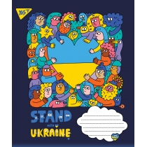 Зошит 60 аркушів, лінія, "Ukraine"