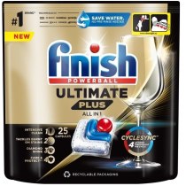 Finish таблетки д/посудомийн маш Ultimate Plus All in 1 25 шт