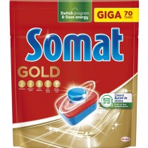 Таблетки для миття посуду у посудомийній машині Somat Gold (Голд), 70 таблеток