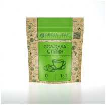 Замінник цукру Green Leaf Солодка Стевія 1:1 ДП 300г