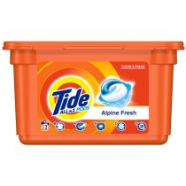 Капсули для прання Tide All-in-1 Альпійська свіжість, 12 шт