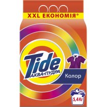 Пральний порошок Tide Аква-Пудра Color, 5,4 кг