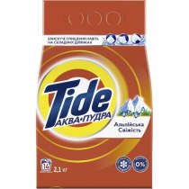 Пральний порошок Tide Аква-Пудра Альпійська Свіжість, 2,1 кг