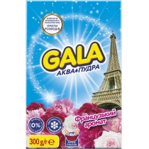 Пральний порошок Gala Аква-Пудра Французький аромат 300 г Ручне прання