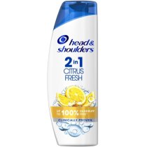 Шампунь і бальзам-ополіскувач 2 в 1 проти лупи Head & Shoulders Цитрусова свіжість 360 мл