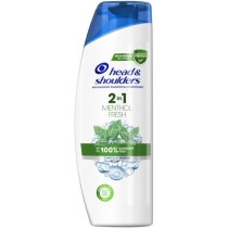 Шампунь проти лупи та бальзам-ополіскувач Head & Shoulders Свіжість Ментолу 2 В 1, 360м