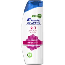 Шампунь проти лупи і бальзам-ополіскувач Head & Shoulders Гладкі І Шовковисті 2 В 1, 360мл