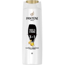 Шампунь і бальзам-ополіскувач Pantene Pro-V 3 в 1 Густі та міцні 360 мл