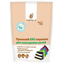 Порошок для прання кольорових речей TORTILLA ЕКО, 400г